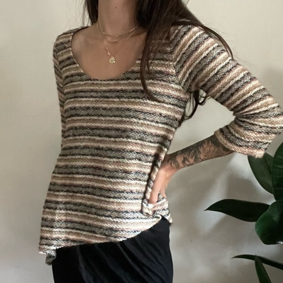 Anthropologie Amadi Knit Layered Mini Dress - Picture 3 of 5